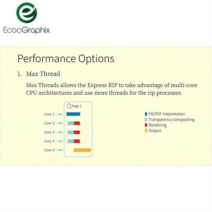 Ofset bosma raqamli CTP uchun Ecoo Express RIP